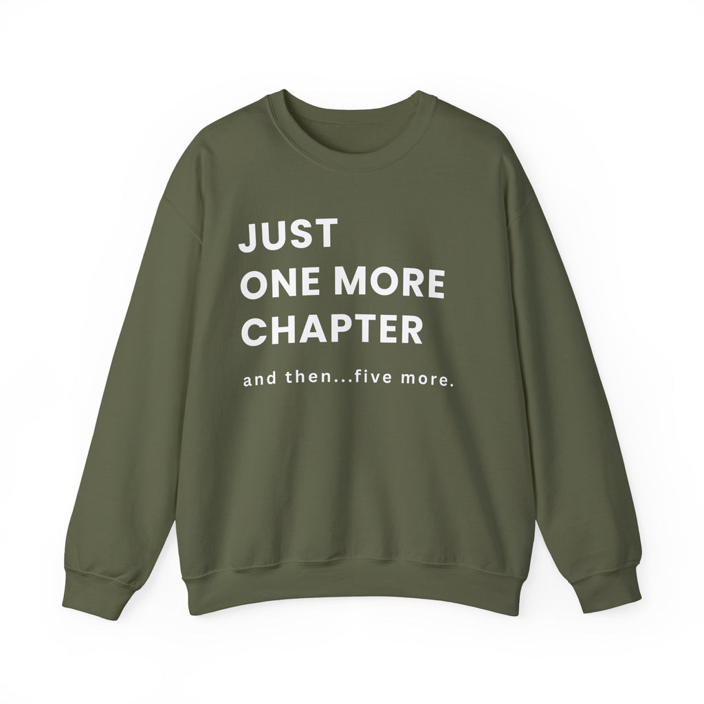 Just One More Chapter Crewneck