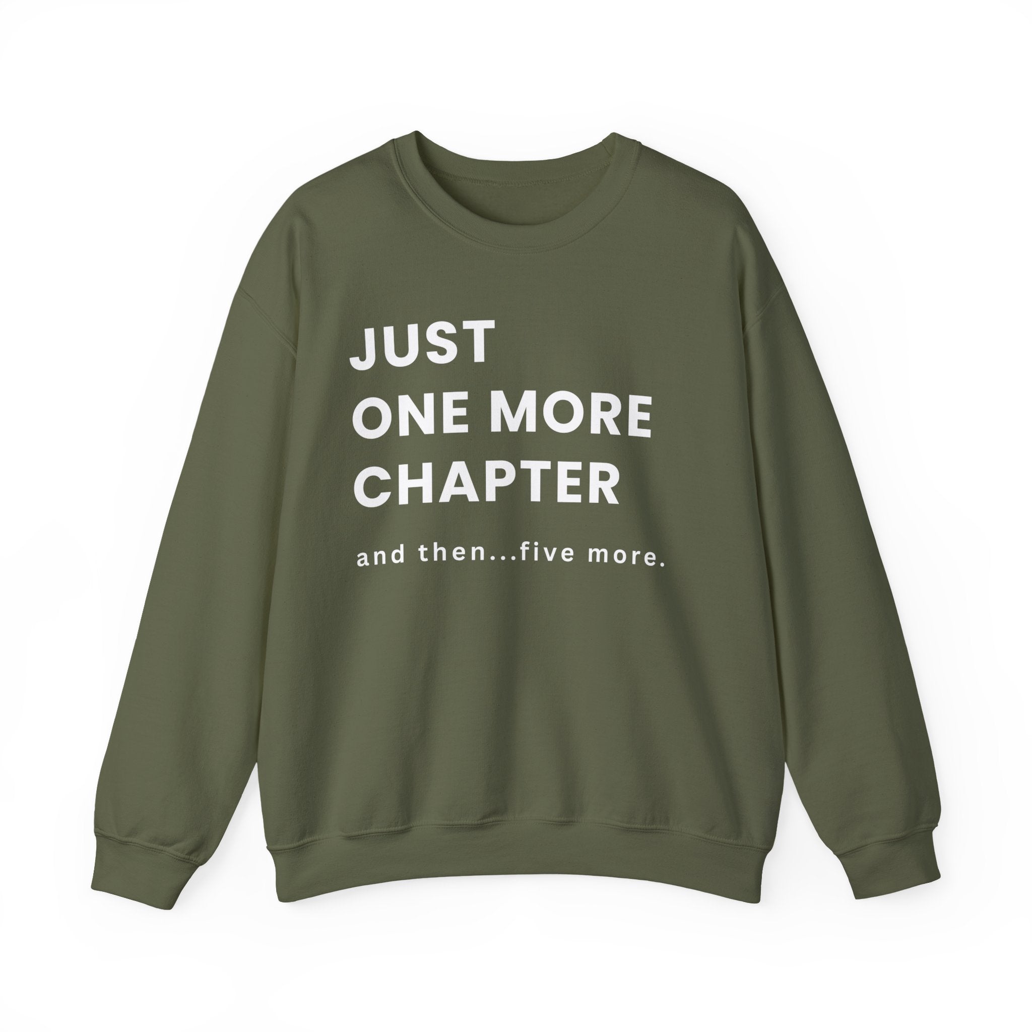 Just One More Chapter Crewneck