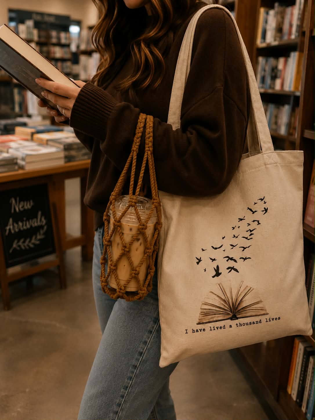 The Bookstore Coffee Carrier