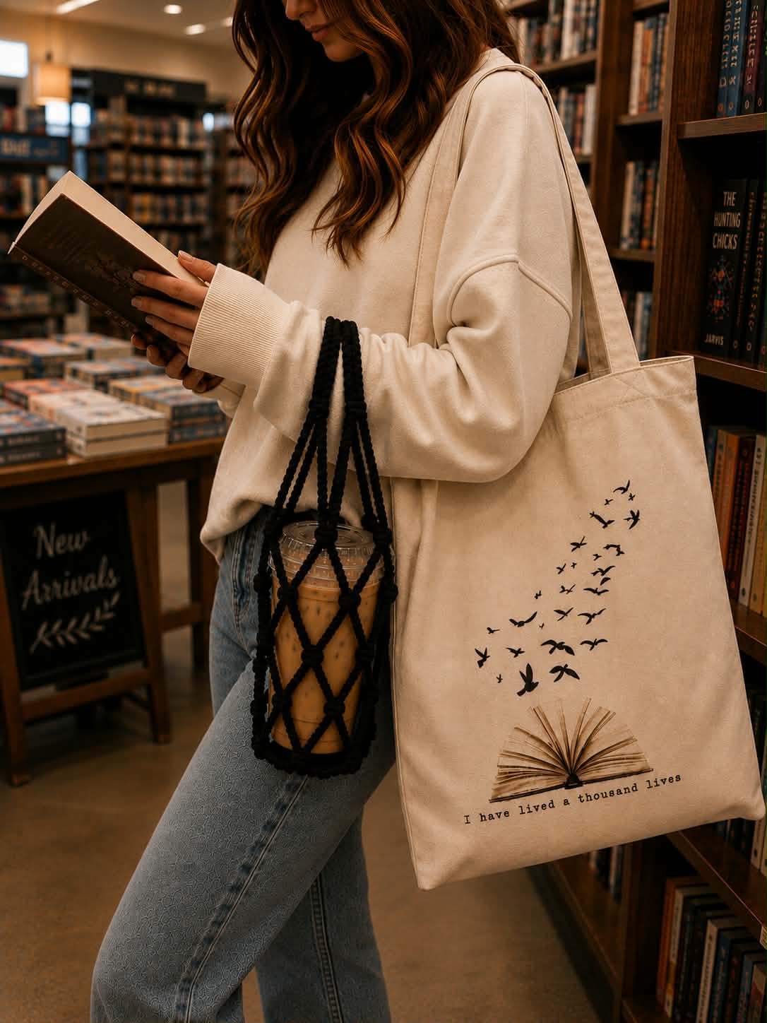The Bookstore Coffee Carrier