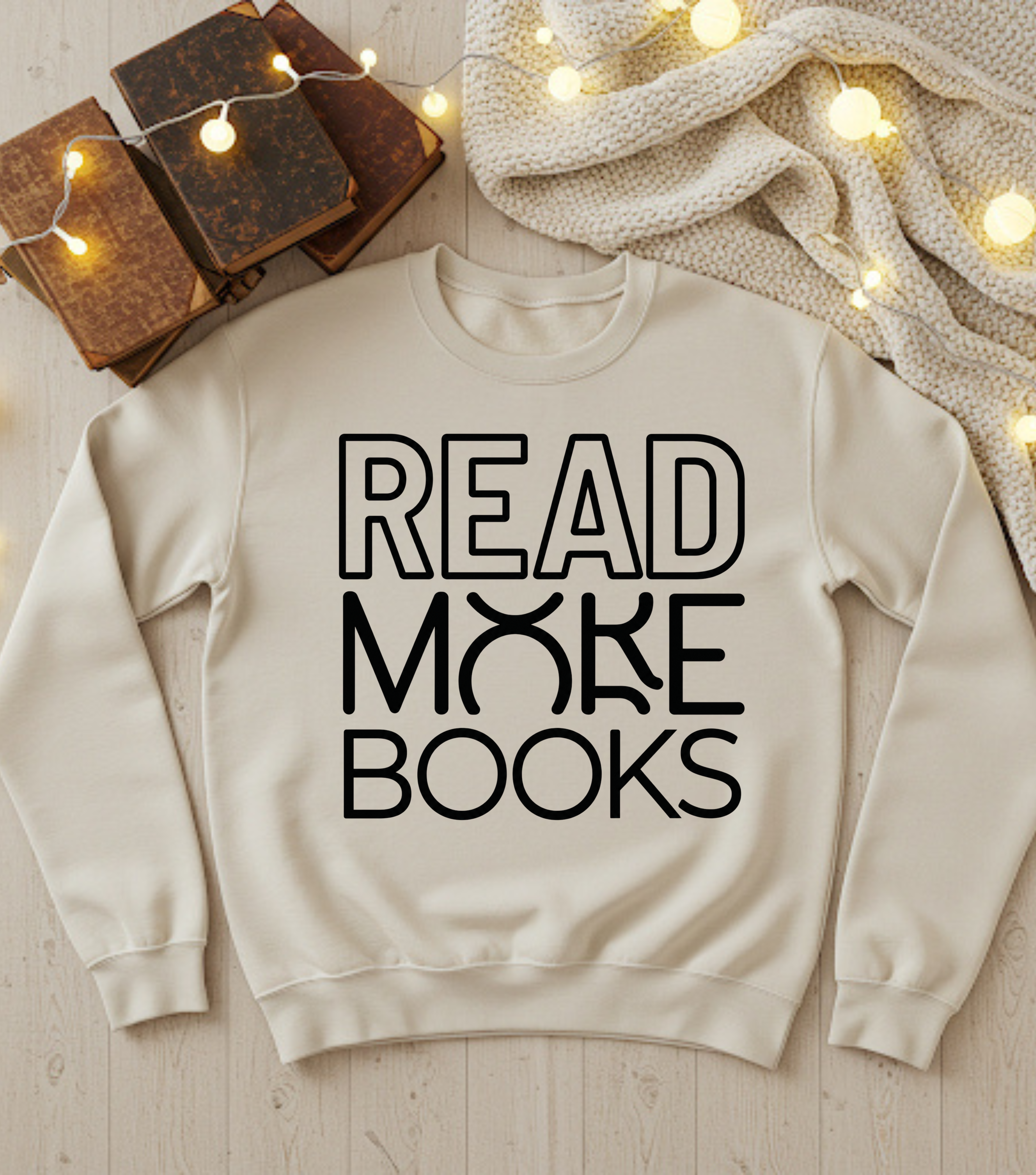 The Read More Books Crewneck