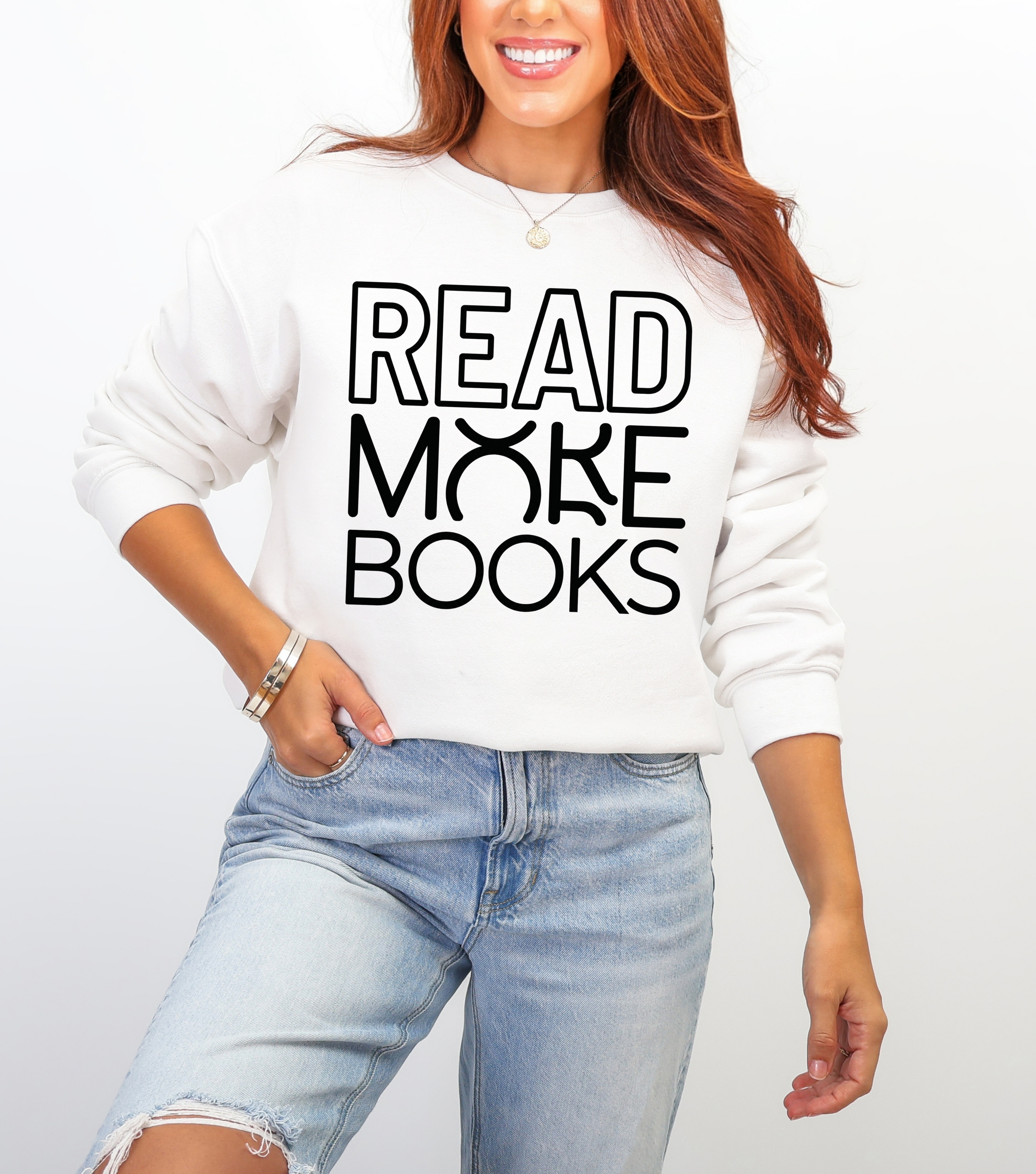 The Read More Books Crewneck