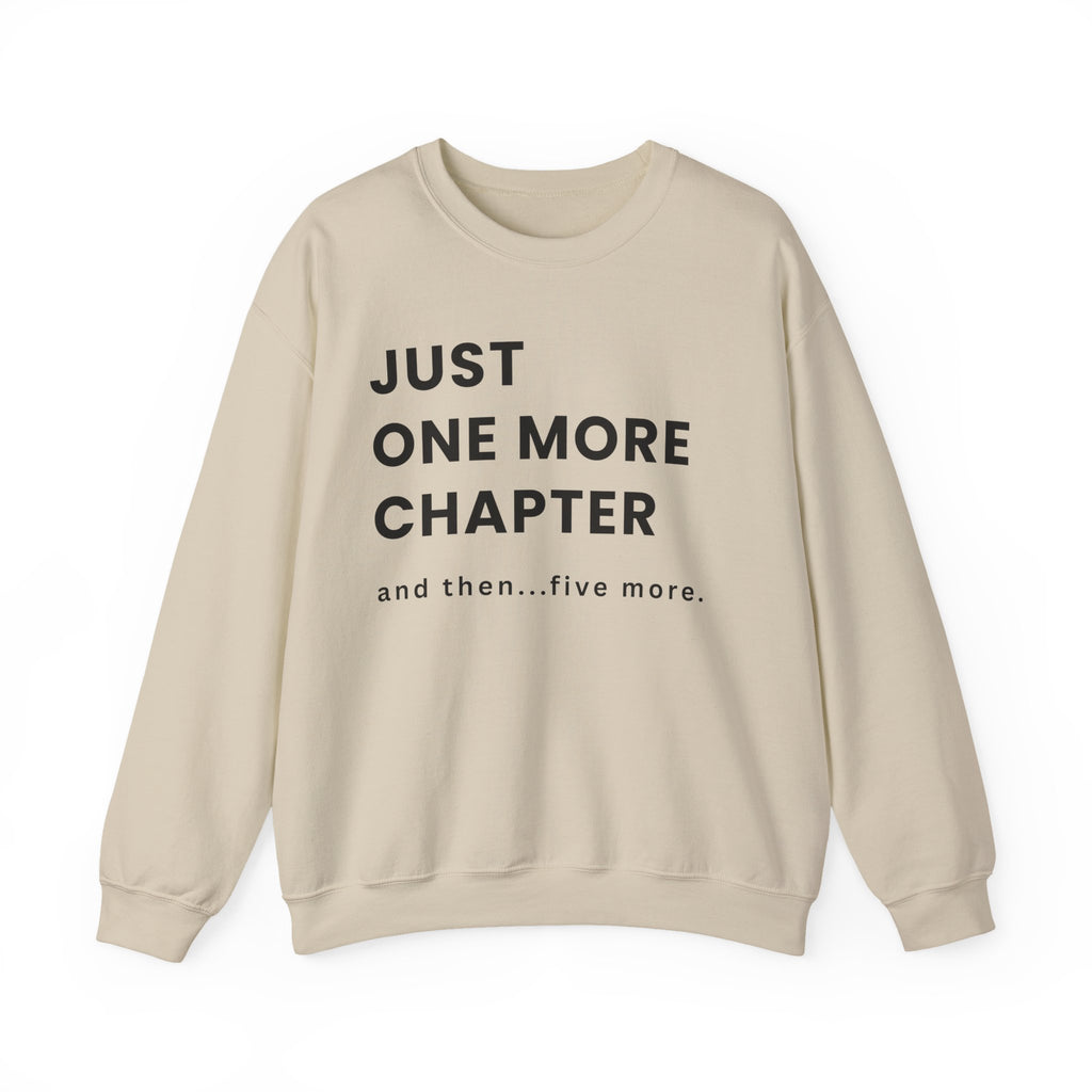 Just One More Chapter Crewneck