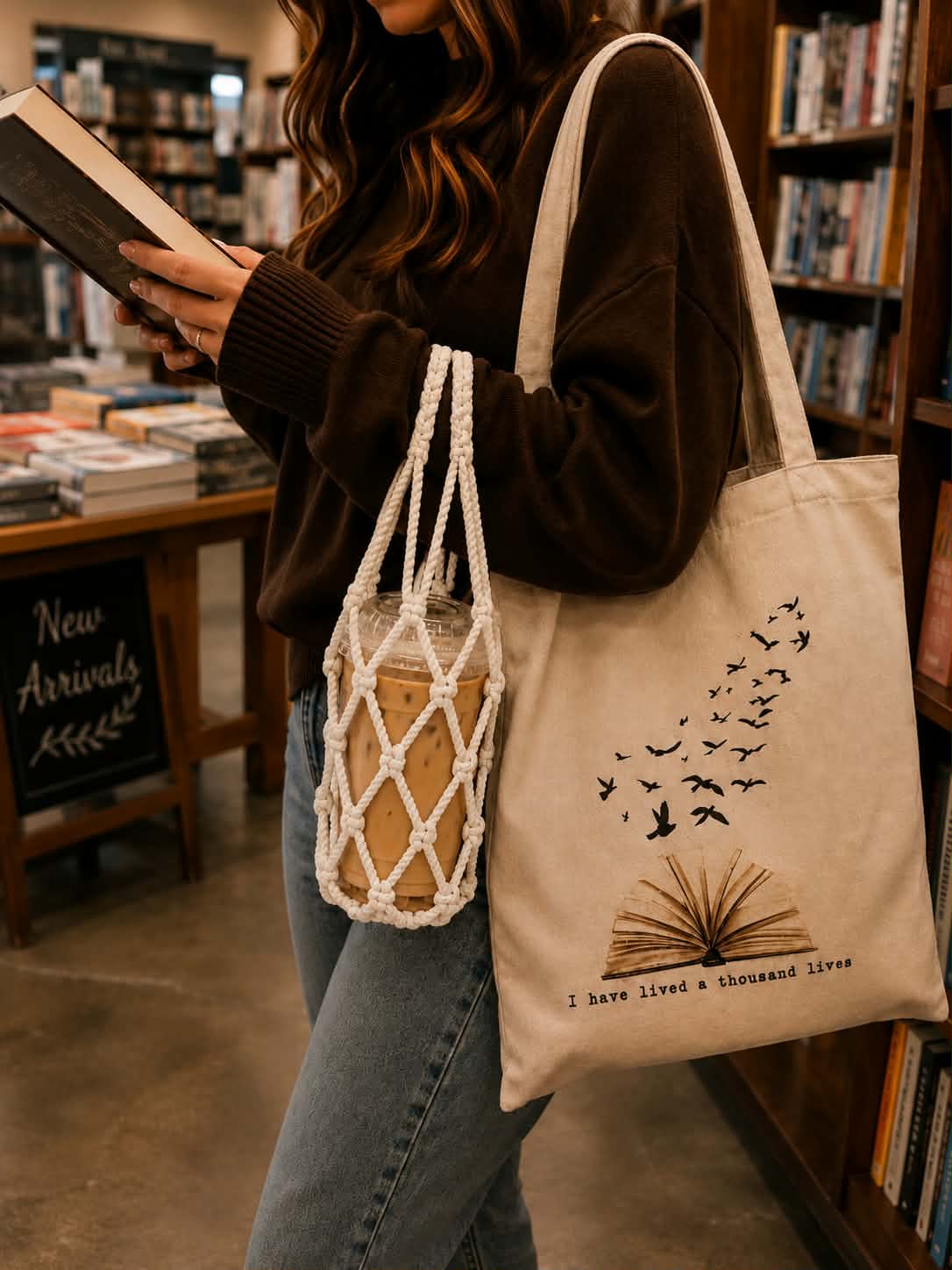 The Bookstore Coffee Carrier