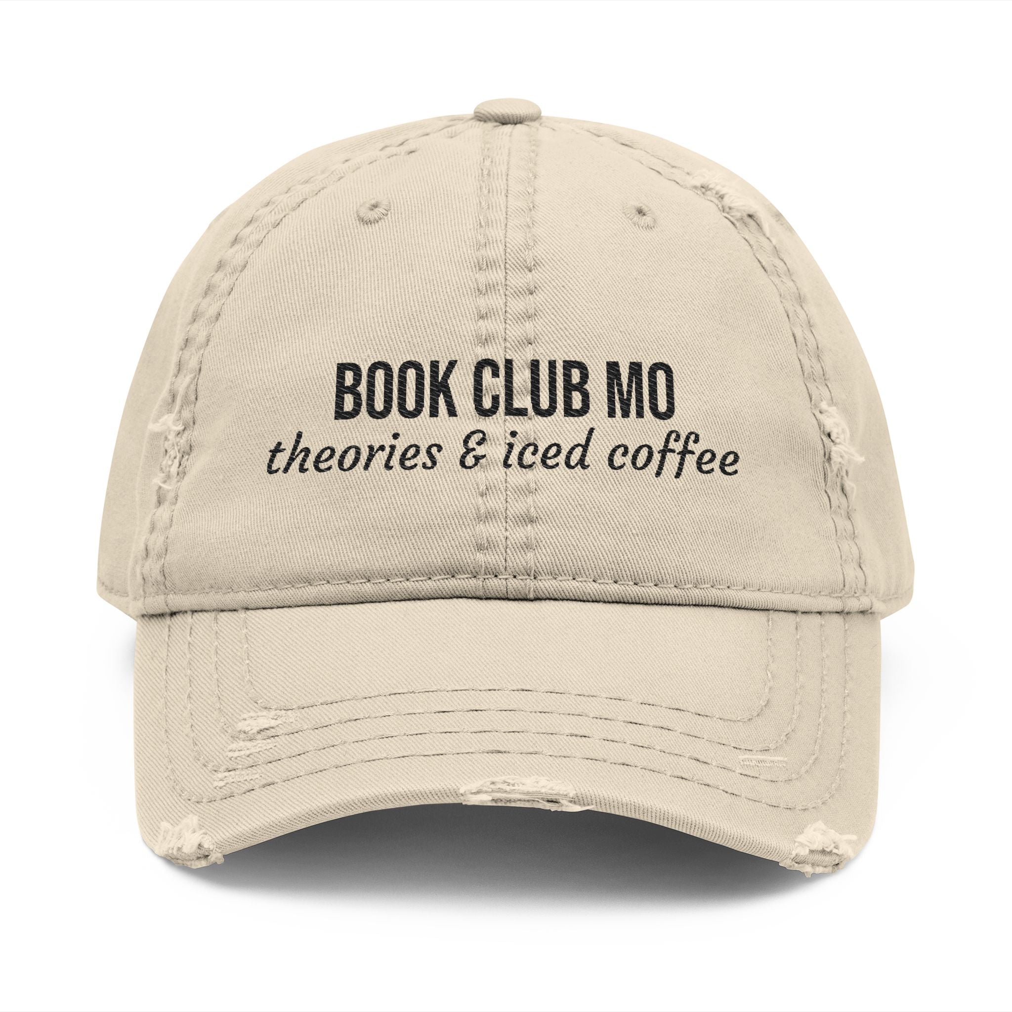 Book Club MO Hat - Theories & Iced Coffee