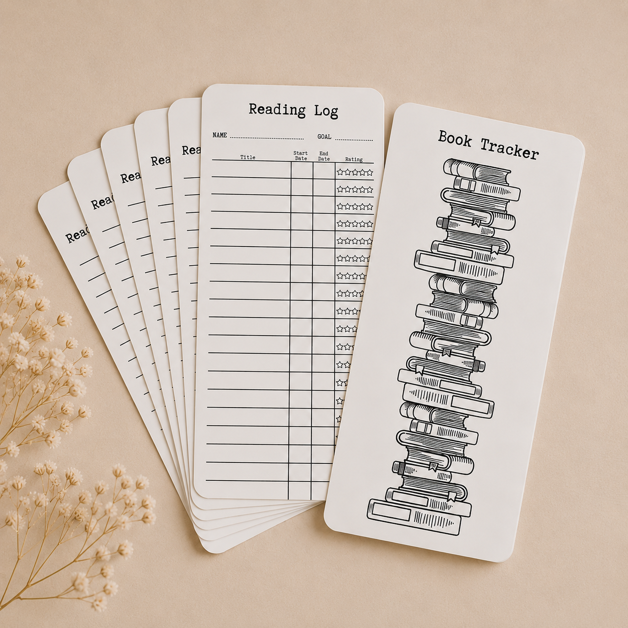 The Personal Library Bookmark Set – 20 Piece Collection