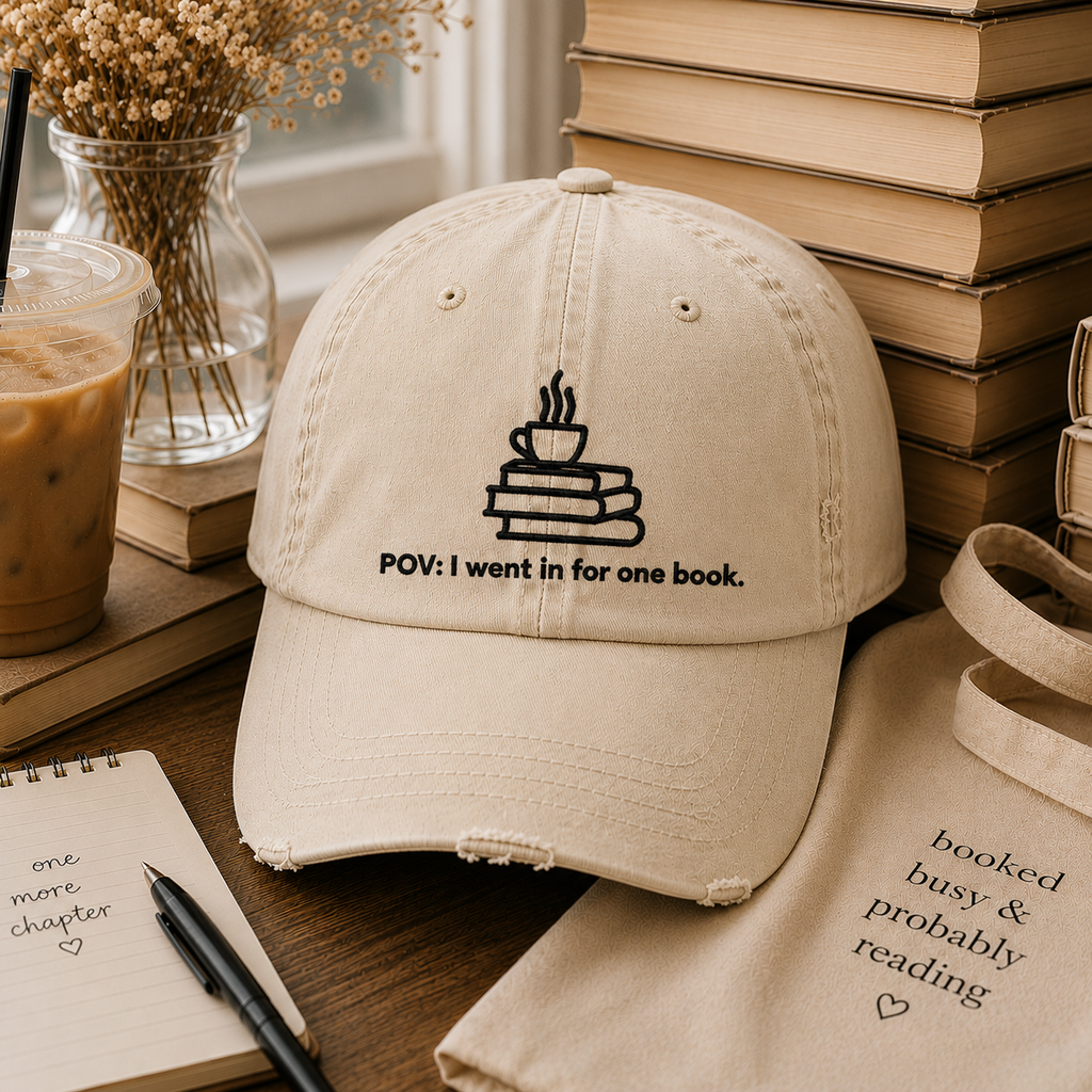 POV: I Went In For One Book Hat