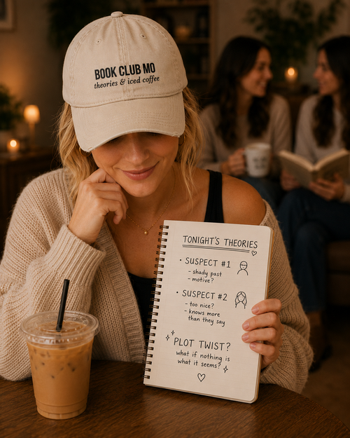 Book Club MO Hat - Theories & Iced Coffee