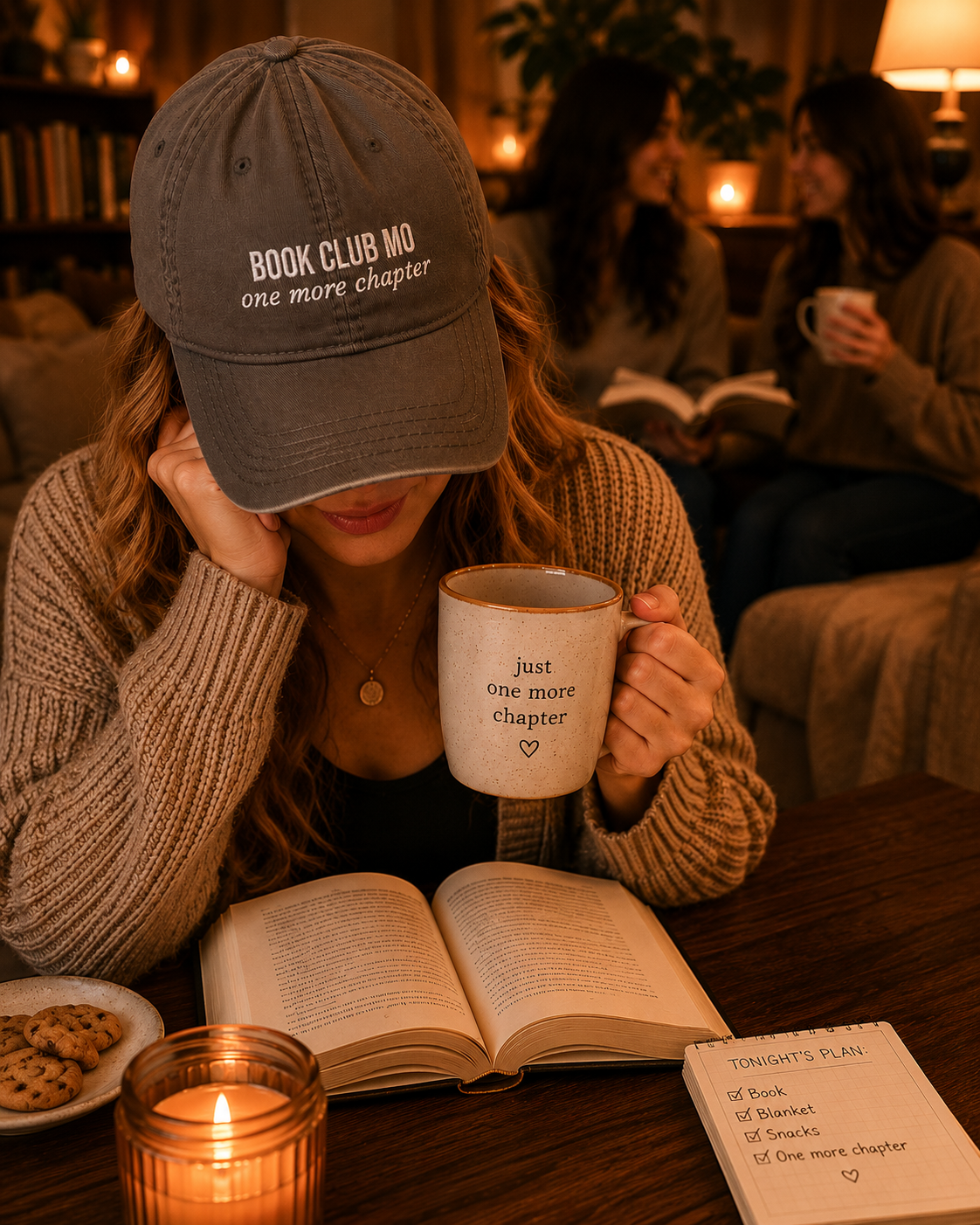 Book Club MO Hat - One More Chapter