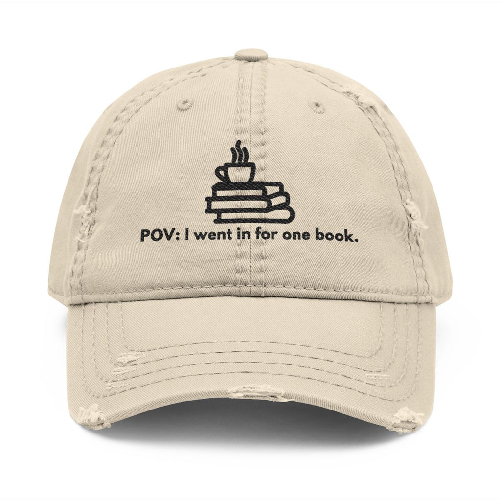 POV: I Went In For One Book Hat
