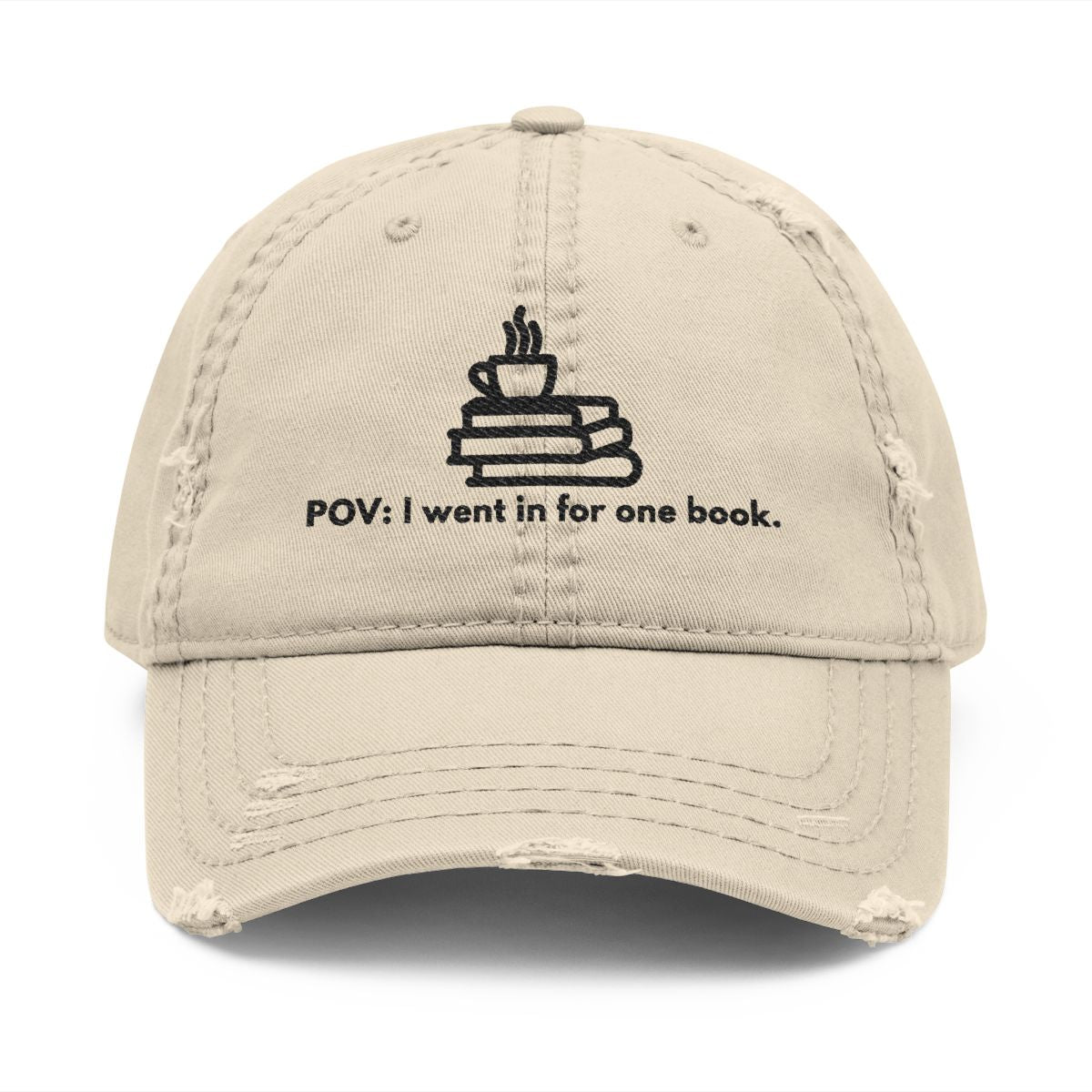 POV: I Went In For One Book Hat